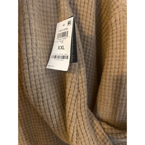 And Now This Oversized Waffle Knit Sweater‎ - XXL - New with Tags - Picture 7 of 16